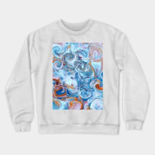 mixed wave Crewneck Sweatshirt